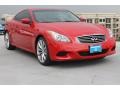 2009 Vibrant Red Infiniti G 37 S Sport Coupe  photo #1