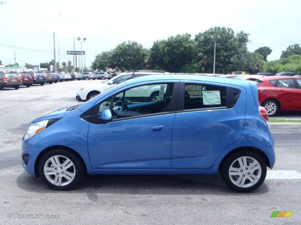 Denim 2014 Chevrolet Spark LT Exterior Photo #83626684