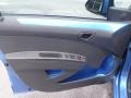 Silver/Blue 2014 Chevrolet Spark LT Door Panel