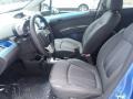 Silver/Blue 2014 Chevrolet Spark LT Interior Color