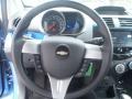 Silver/Blue 2014 Chevrolet Spark LT Steering Wheel