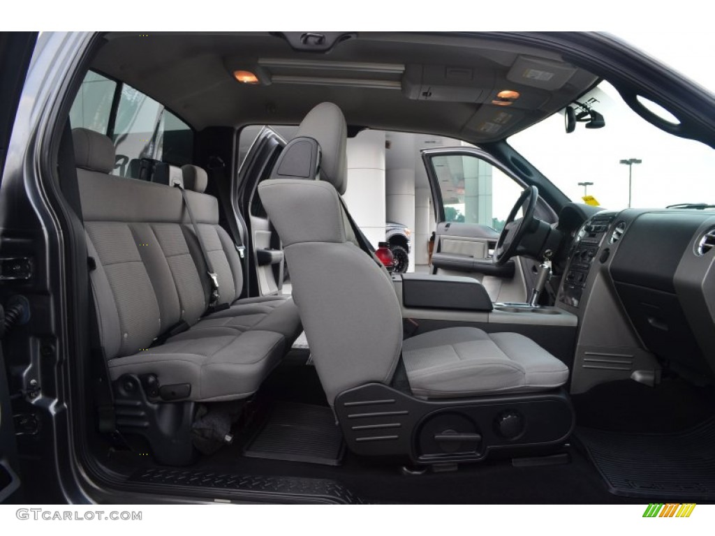 2004 F150 FX4 SuperCab 4x4 - Dark Shadow Grey Metallic / Black/Medium Flint photo #12