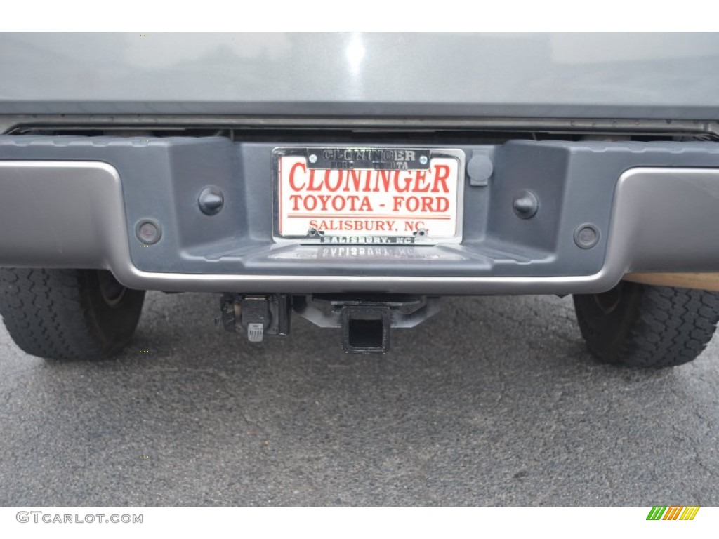 2004 F150 FX4 SuperCab 4x4 - Dark Shadow Grey Metallic / Black/Medium Flint photo #15