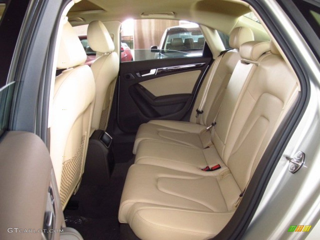 Velvet Beige Interior 2014 Audi A4 2.0T Sedan Photo #83627671