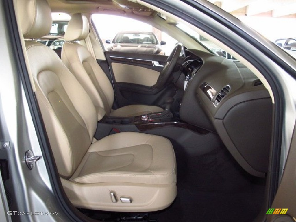 Velvet Beige Interior 2014 Audi A4 2.0T Sedan Photo #83627755