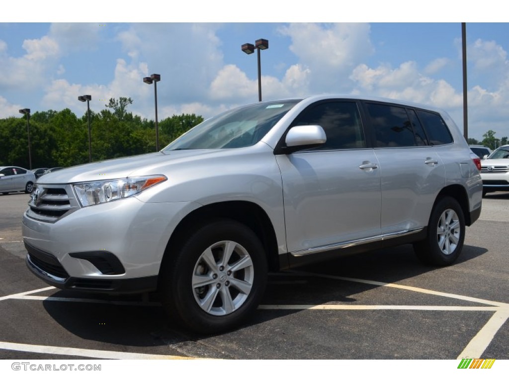 2013 Highlander V6 4WD - Classic Silver Metallic / Ash photo #1