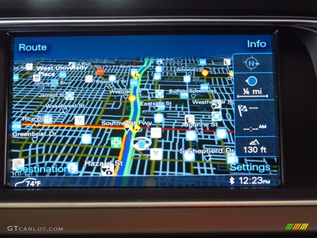 2014 Audi A4 2.0T Sedan Navigation Photo #83628028