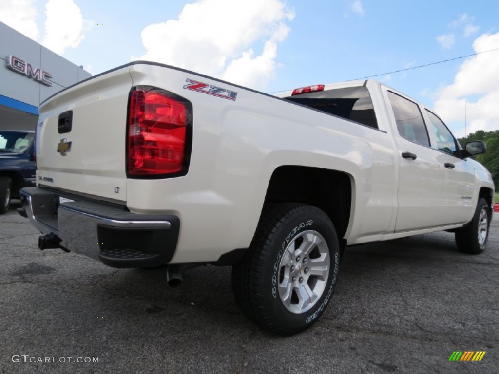 2014 Silverado 1500 LT Z71 Crew Cab - White Diamond Tricoat / Jet Black photo #7