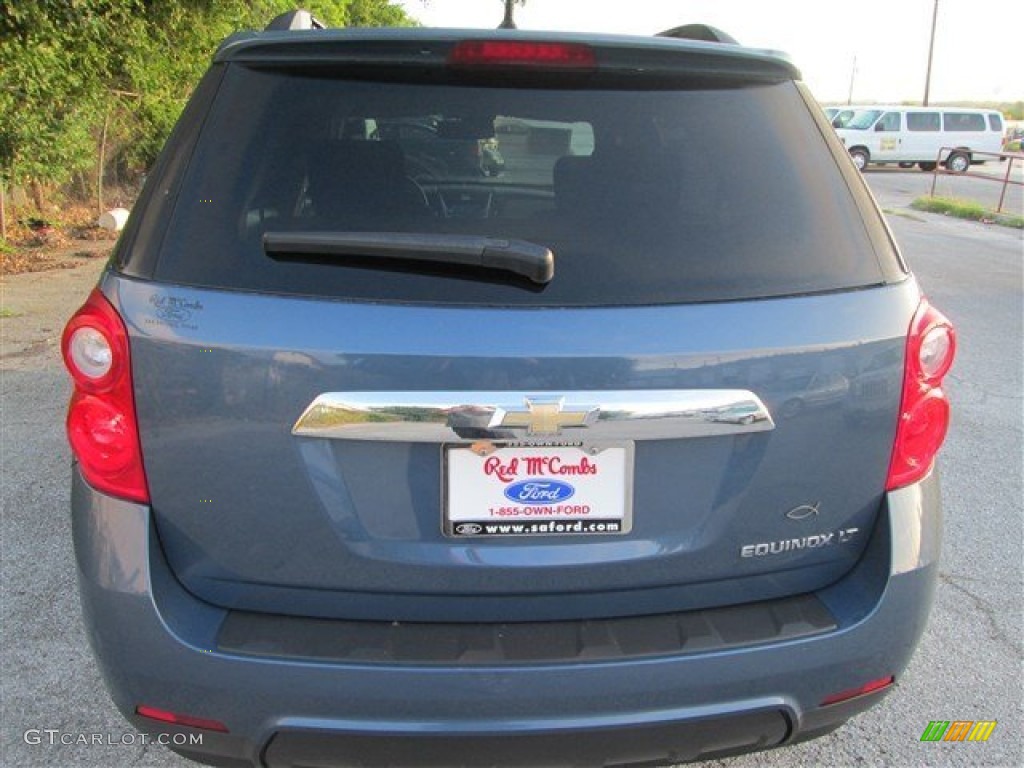 2011 Equinox LT - Twilight Blue Metallic / Light Titanium/Jet Black photo #5