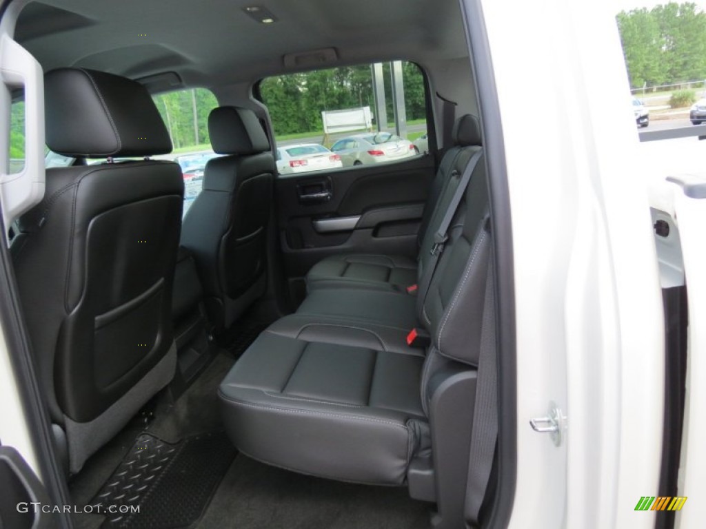 2014 Chevrolet Silverado 1500 LT Z71 Crew Cab Rear Seat Photos