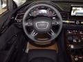 Black Steering Wheel Photo for 2014 Audi A8 #83628532