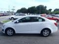 2013 Summit White Chevrolet Sonic LT Sedan  photo #3