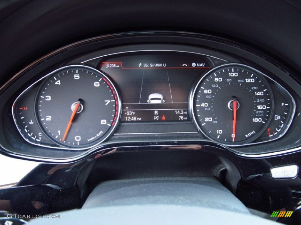 2014 Audi A8 L 4.0T quattro Gauges Photo #83628898
