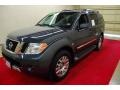 2012 Dark Slate Nissan Pathfinder LE  photo #3