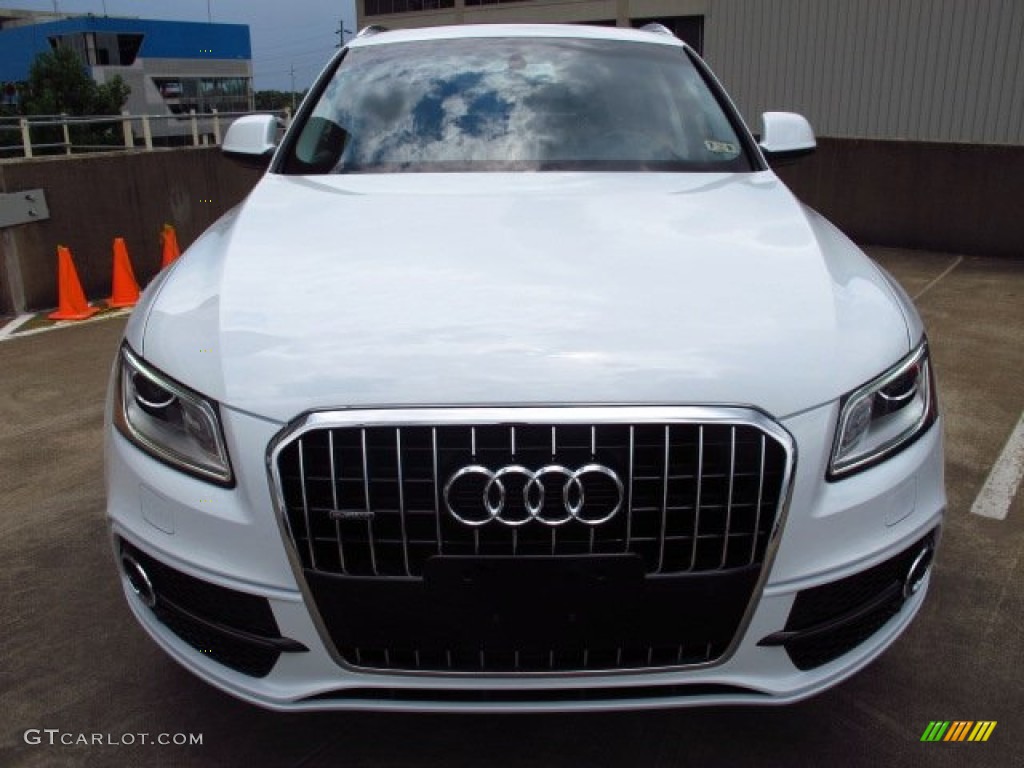 Glacier White Metallic 2014 Audi Q5 3.0 TFSI quattro Exterior Photo #83629084