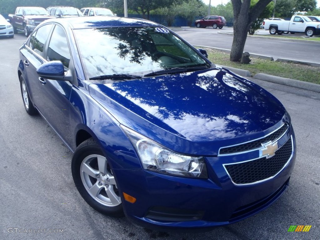 2013 Cruze LT - Blue Topaz Metallic / Jet Black photo #1