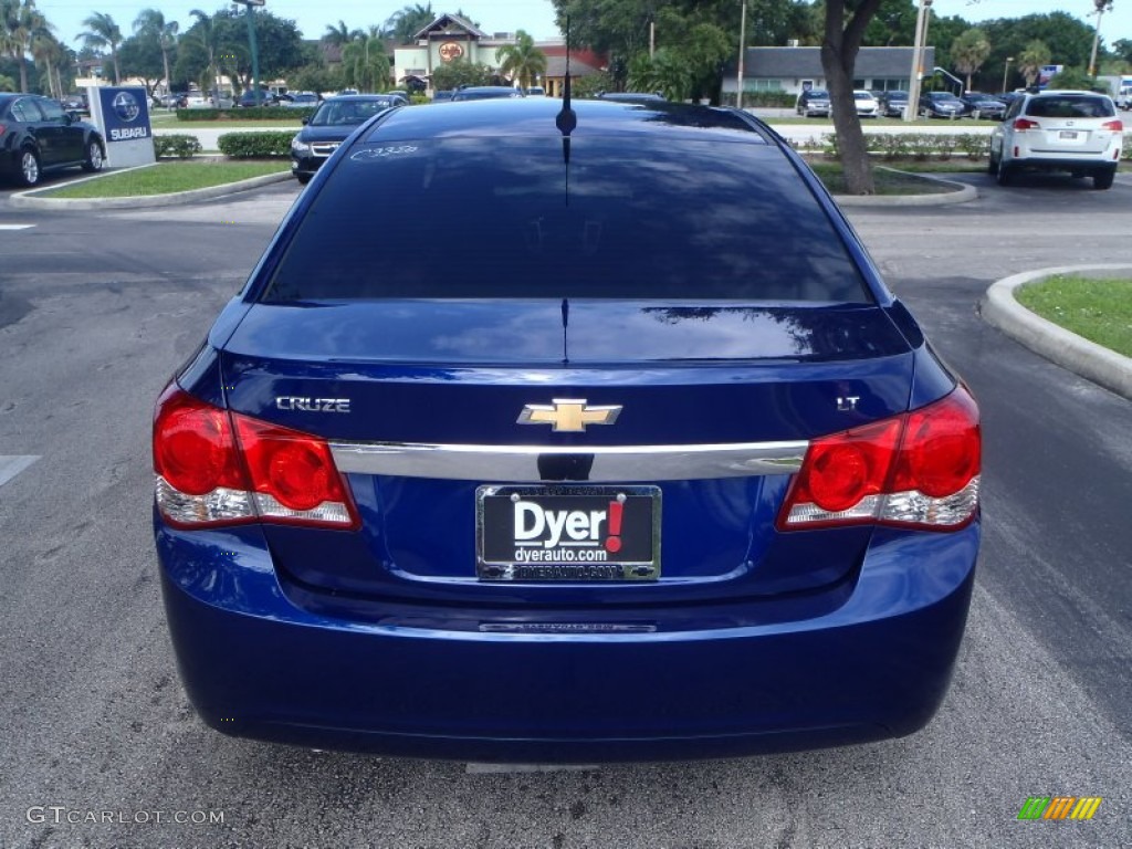 2013 Cruze LT - Blue Topaz Metallic / Jet Black photo #4