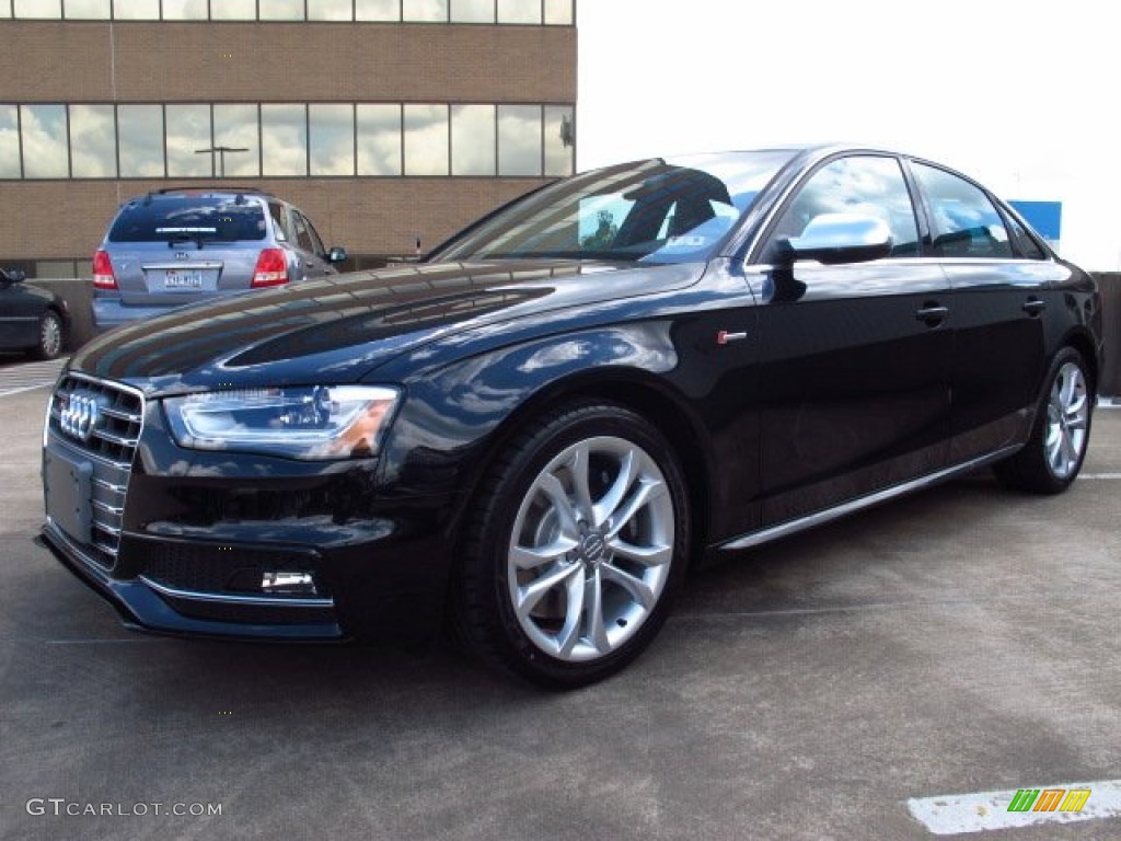 2014 S4 Premium plus 3.0 TFSI quattro - Phantom Black Pearl / Black photo #7