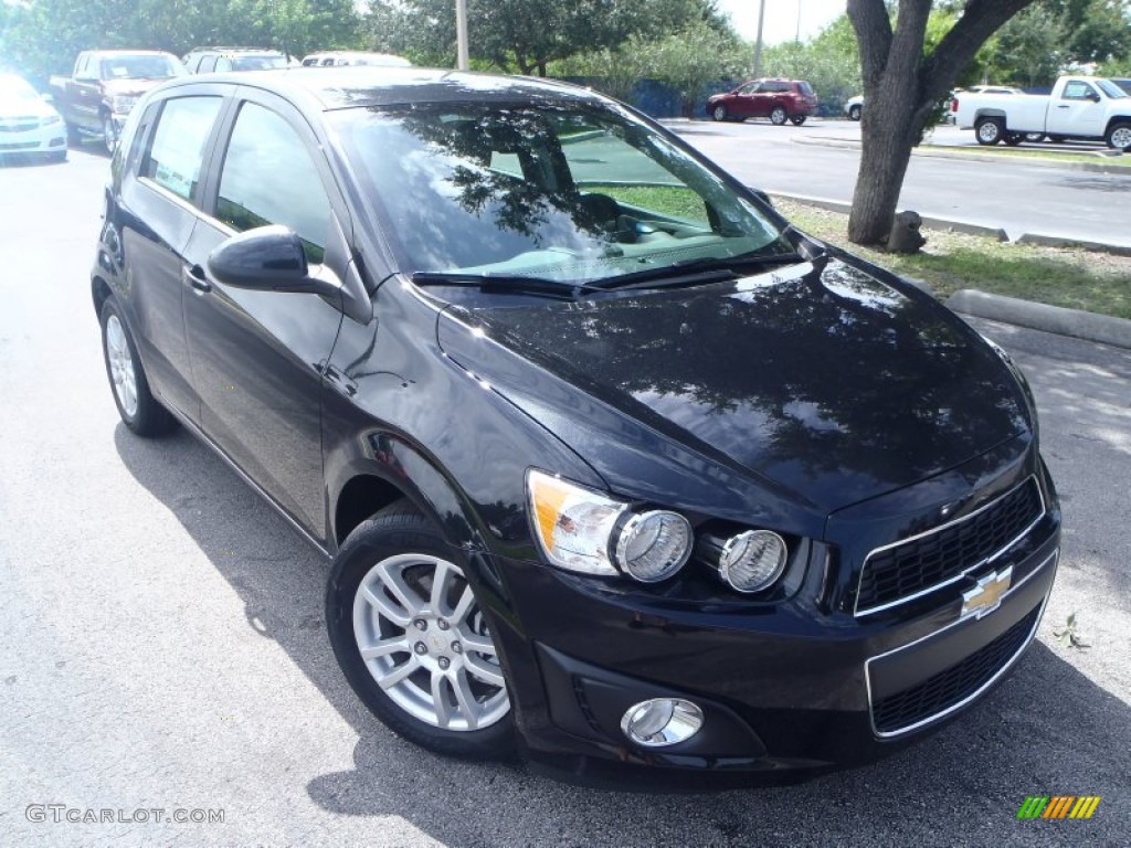 2013 Sonic LT Hatch - Black Granite Metallic / Dark Pewter/Dark Titanium photo #1