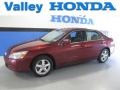 2005 Redondo Red Pearl Honda Accord EX Sedan  photo #1