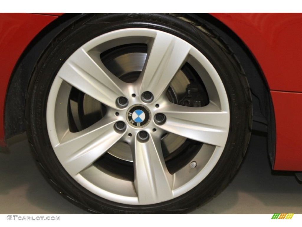2007 3 Series 335i Coupe - Crimson Red / Saddle Brown/Black photo #10