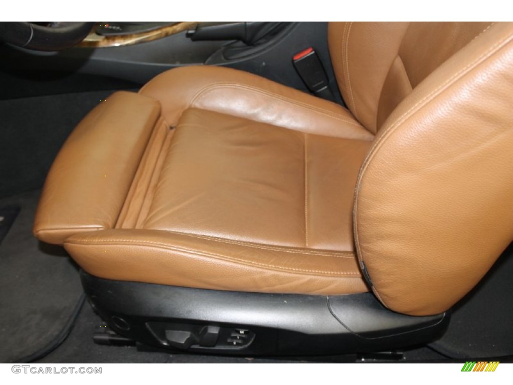 2007 3 Series 335i Coupe - Crimson Red / Saddle Brown/Black photo #14