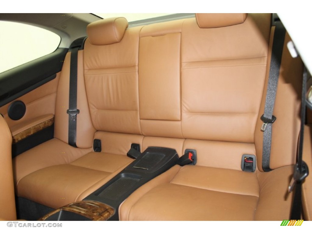 2007 3 Series 335i Coupe - Crimson Red / Saddle Brown/Black photo #28