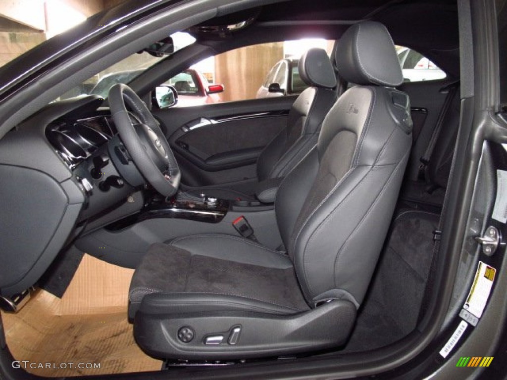 Black Interior 2014 Audi A5 2.0T quattro Coupe Photo #83631511