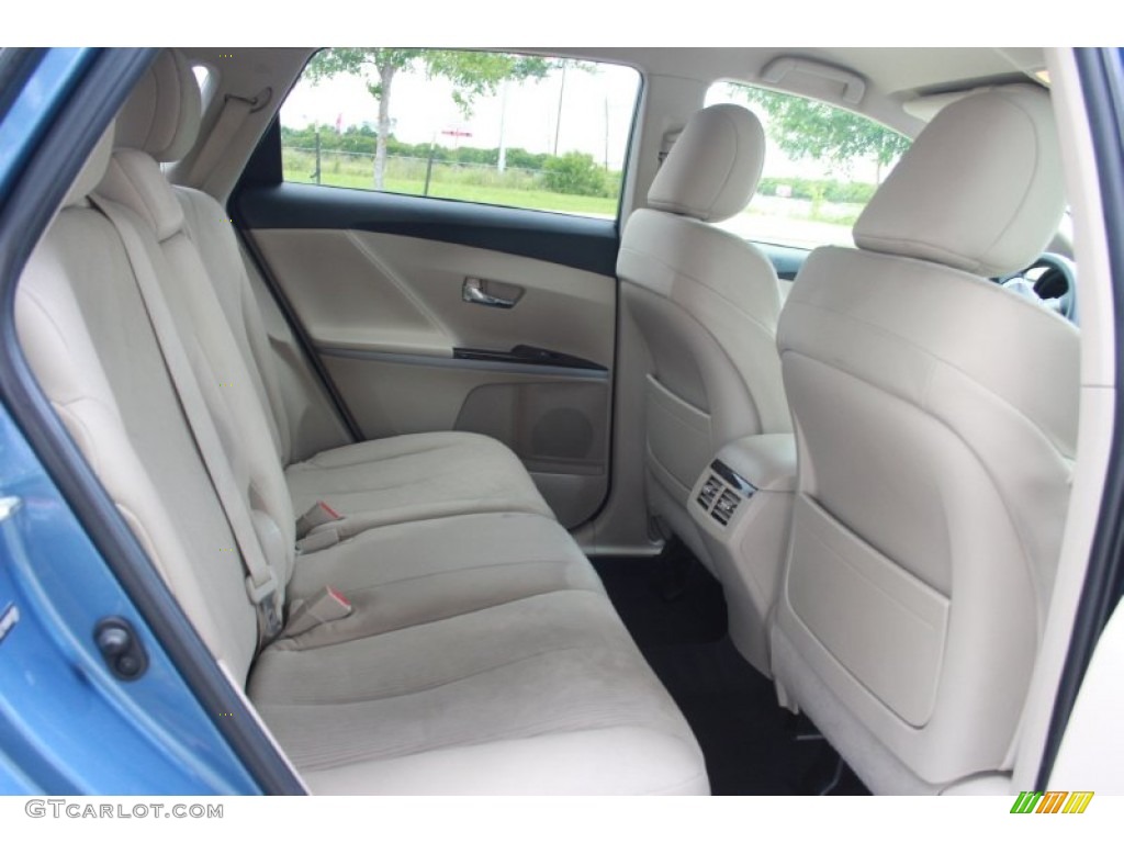 2009 Toyota Venza I4 Rear Seat Photos