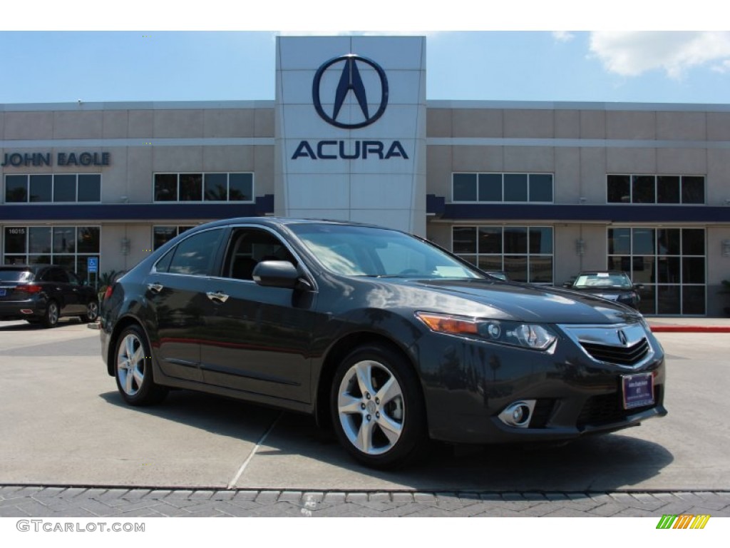 2012 TSX Technology Sedan - Graphite Luster Metallic / Ebony photo #1