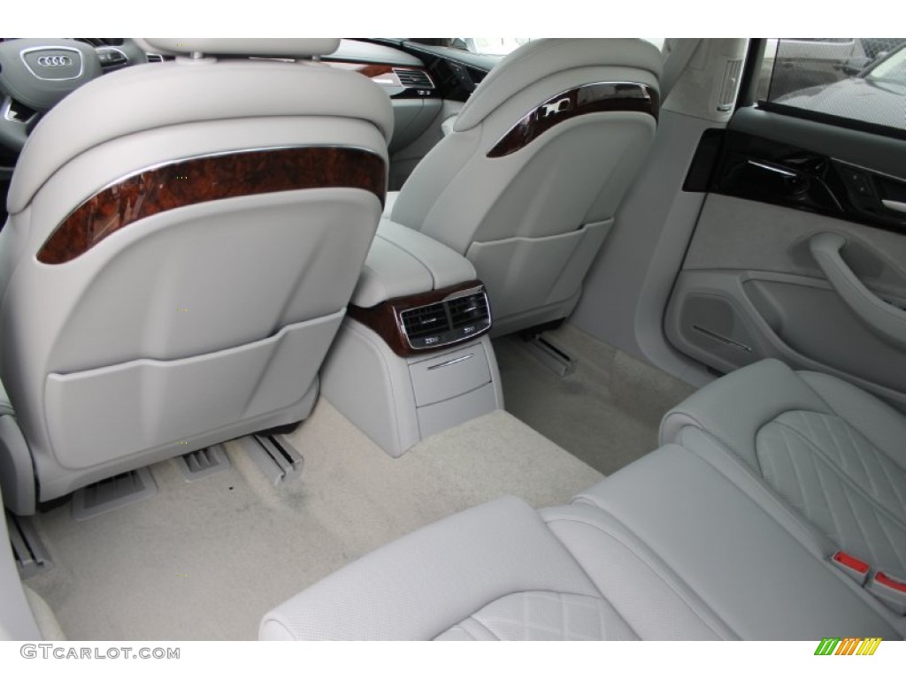 2014 Audi A8 L 3.0T quattro Rear Seat Photo #83632498