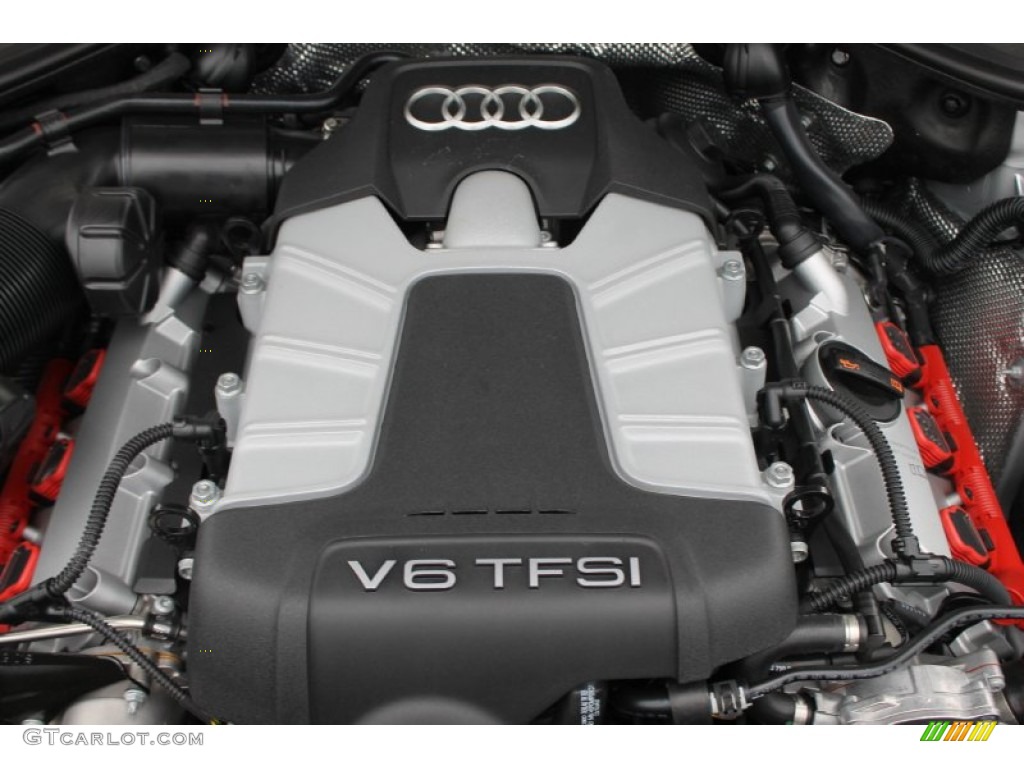 2014 Audi A8 L 3.0T quattro 3.0 Liter Supercharged FSI DOHC 24-Valve VVT V6 Engine Photo #83632726