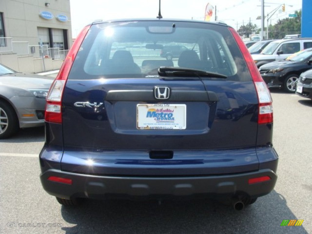 2009 CR-V LX 4WD - Royal Blue Pearl / Gray photo #5