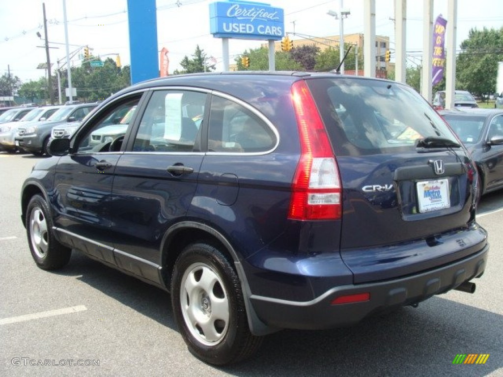 2009 CR-V LX 4WD - Royal Blue Pearl / Gray photo #6