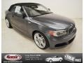 2013 Mineral Gray Metallic BMW 1 Series 135i Convertible #83623882