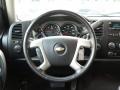 Ebony 2013 Chevrolet Silverado 1500 LT Crew Cab 4x4 Steering Wheel