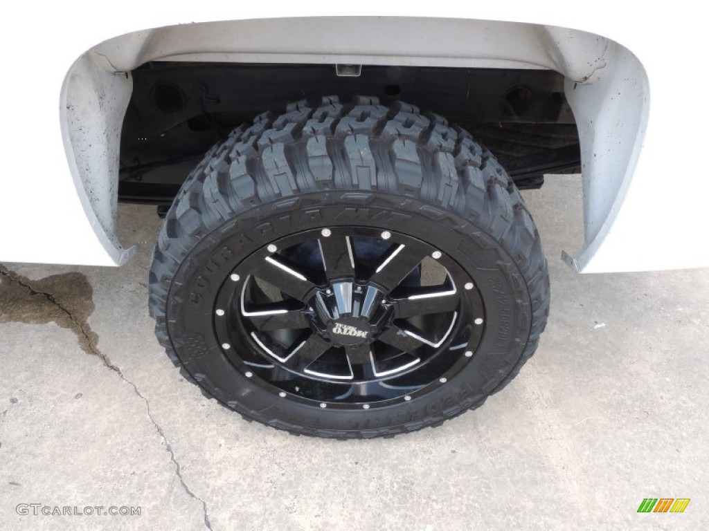 2013 Chevrolet Silverado 1500 LT Crew Cab 4x4 Custom Wheels Photo #83635162