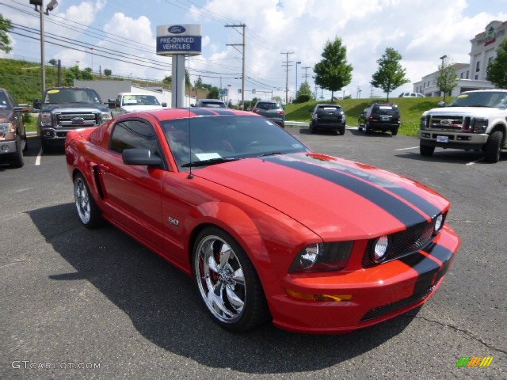 2006 Mustang GT Premium Coupe - Torch Red / Red/Dark Charcoal photo #1