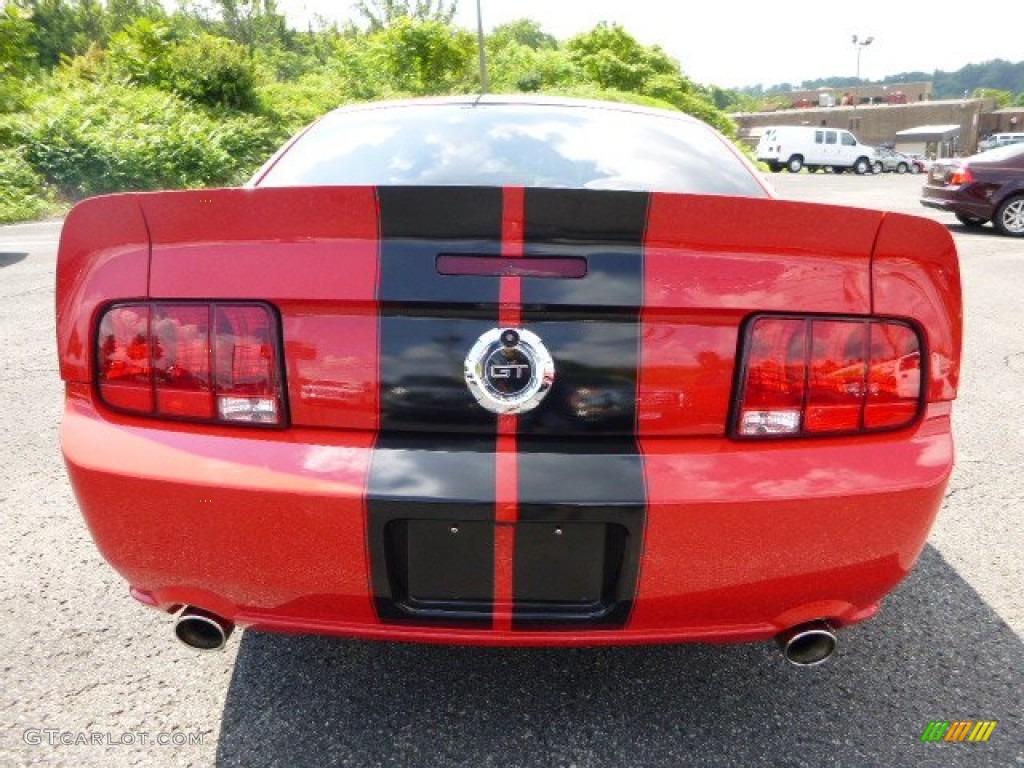 2006 Mustang GT Premium Coupe - Torch Red / Red/Dark Charcoal photo #3