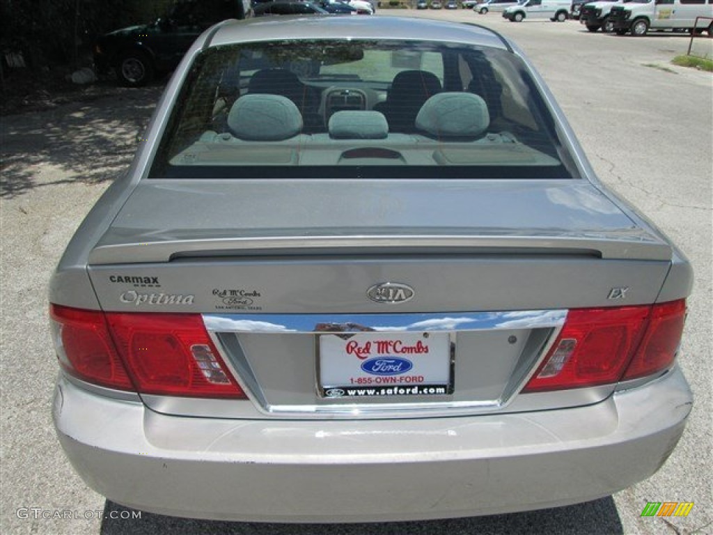 2005 Optima EX - Diamond Silver / Gray photo #5