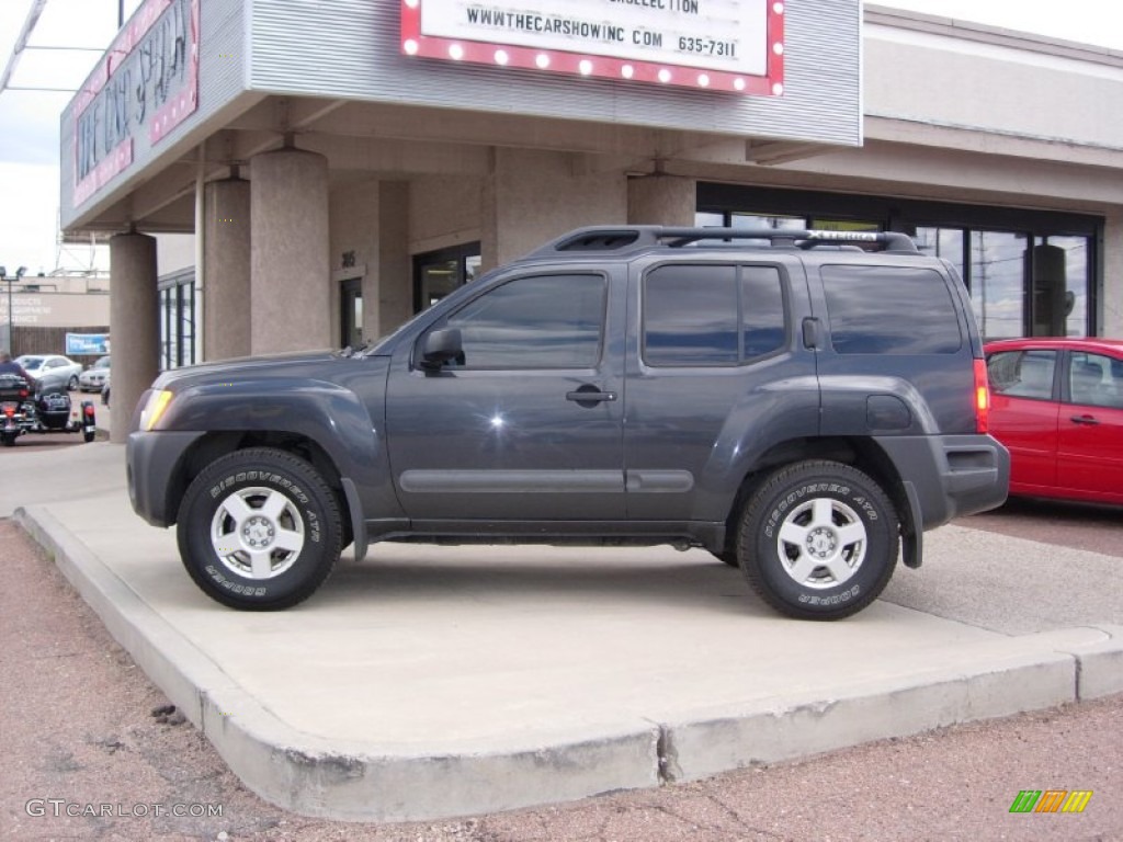 2006 Xterra Off Road 4x4 - Night Armor Pearl / Desert/Graphite photo #8