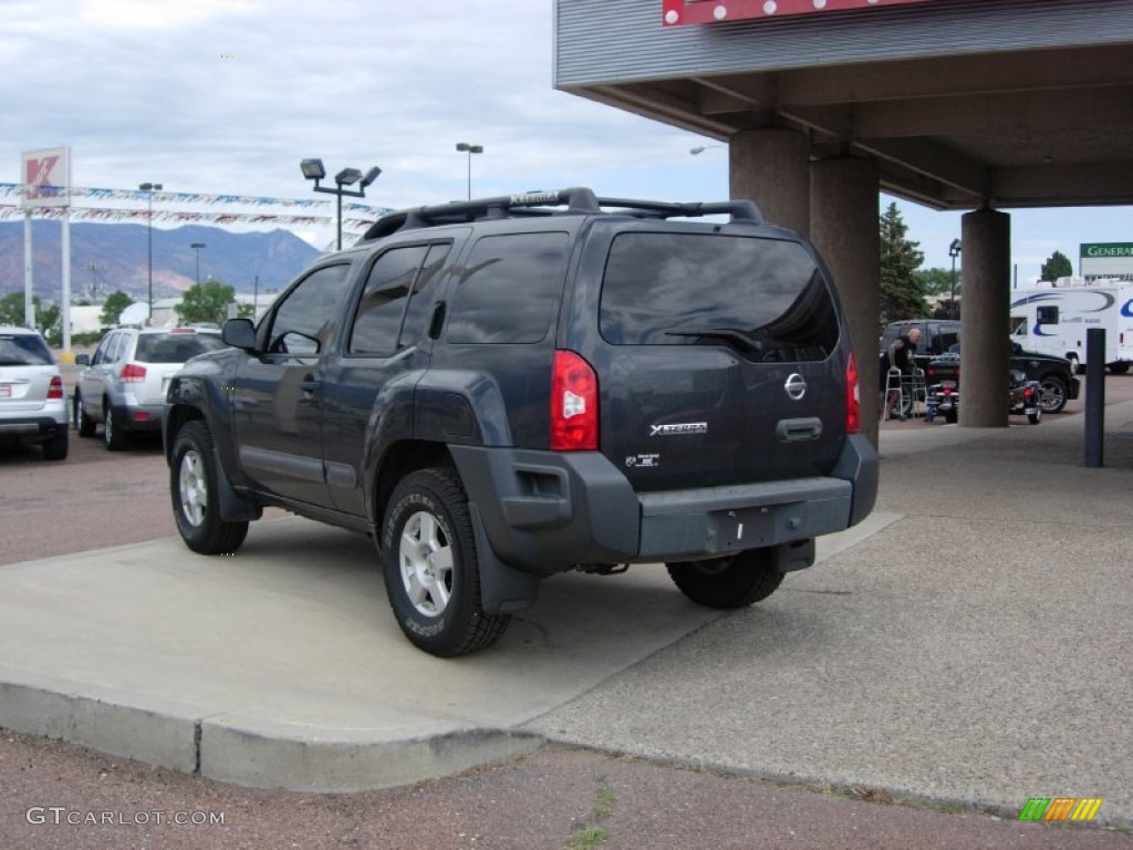 2006 Xterra Off Road 4x4 - Night Armor Pearl / Desert/Graphite photo #9