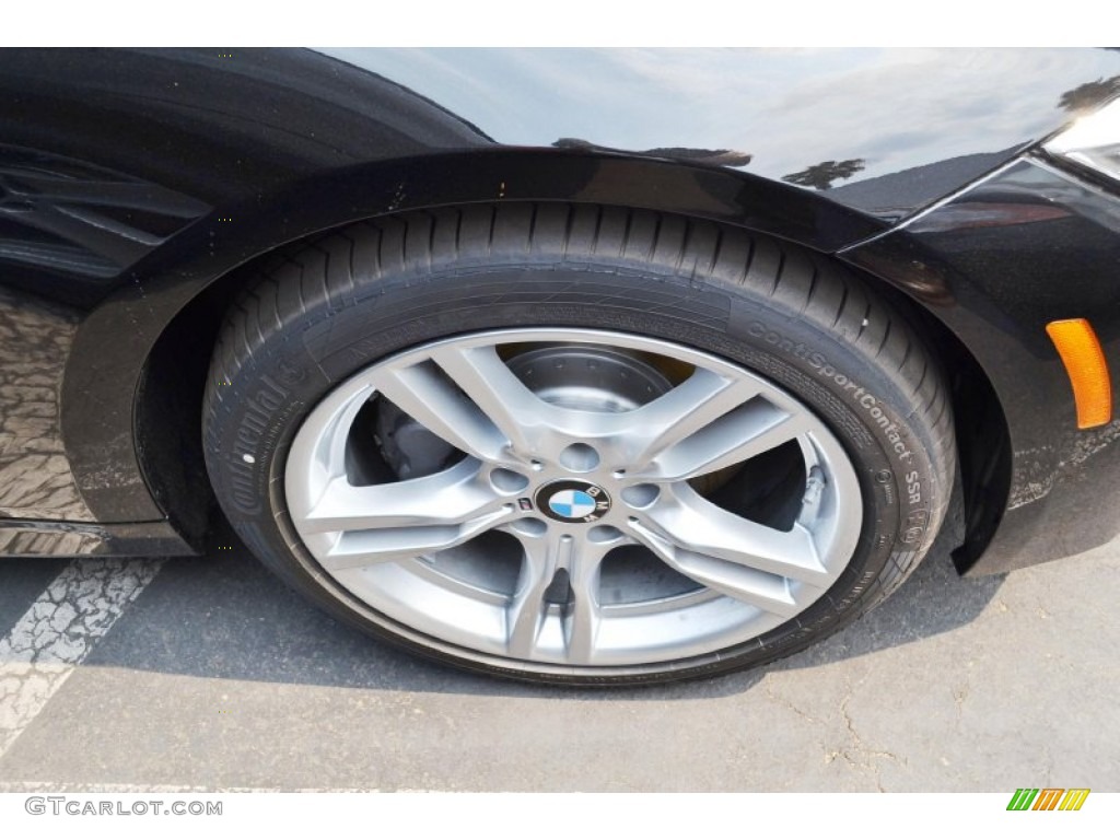 2013 3 Series 335i Sedan - Black Sapphire Metallic / Black photo #2