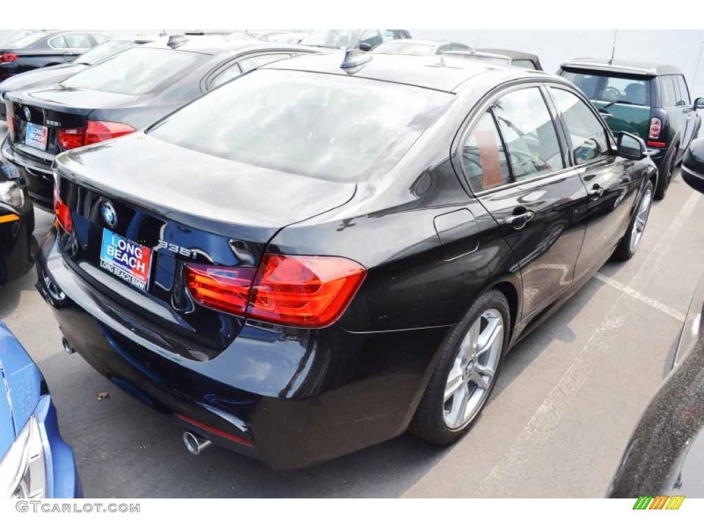 2013 3 Series 335i Sedan - Black Sapphire Metallic / Black photo #3