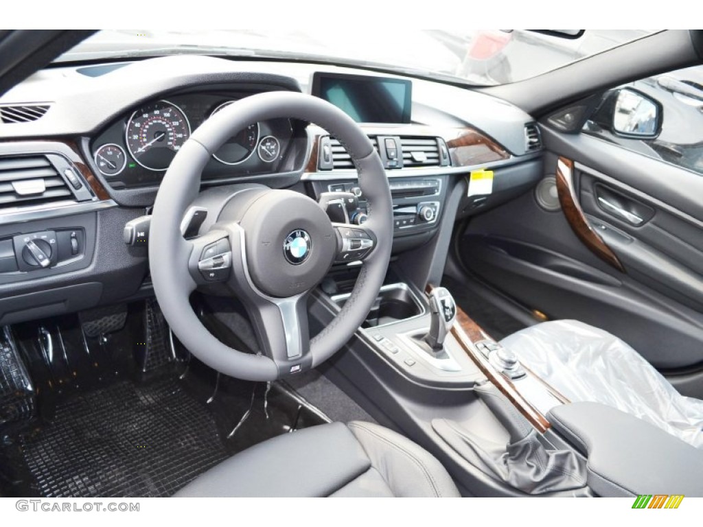 2013 3 Series 335i Sedan - Black Sapphire Metallic / Black photo #6