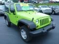 2013 Gecko Green Jeep Wrangler Sport 4x4  photo #9