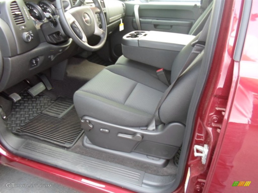 2013 Sierra 1500 SLE Crew Cab 4x4 - Sonoma Red Metallic / Ebony photo #4