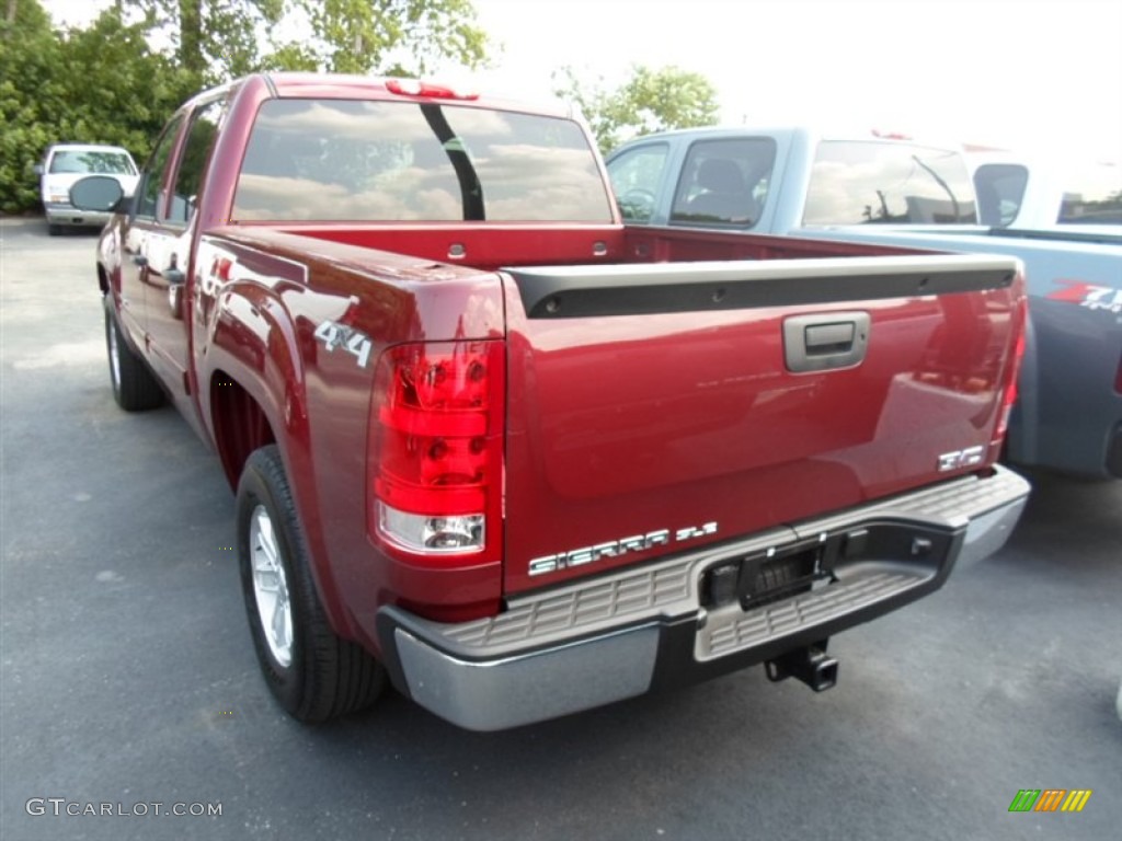 2013 Sierra 1500 SLE Crew Cab 4x4 - Sonoma Red Metallic / Ebony photo #6