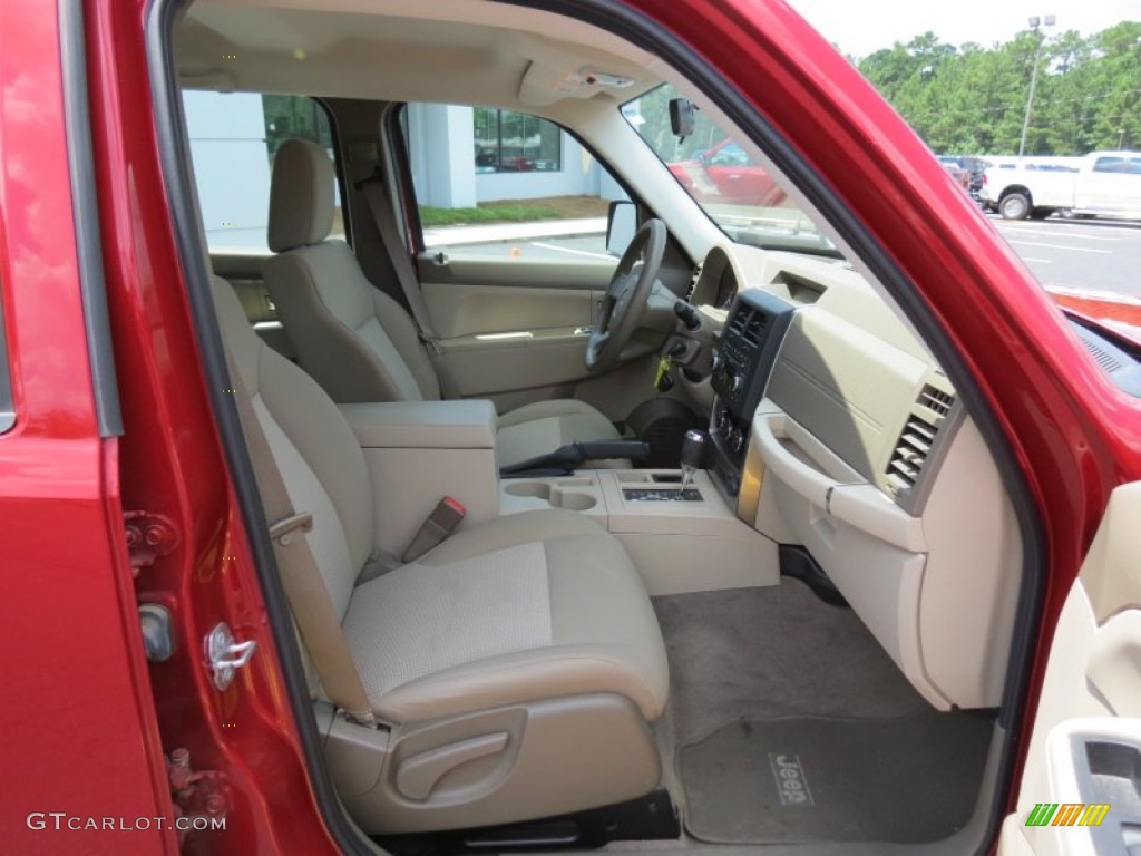 2009 Jeep Liberty Sport Front Seat Photo #83639281