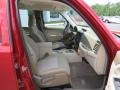 Light Pebble Beige Front Seat Photo for 2009 Jeep Liberty #83639281